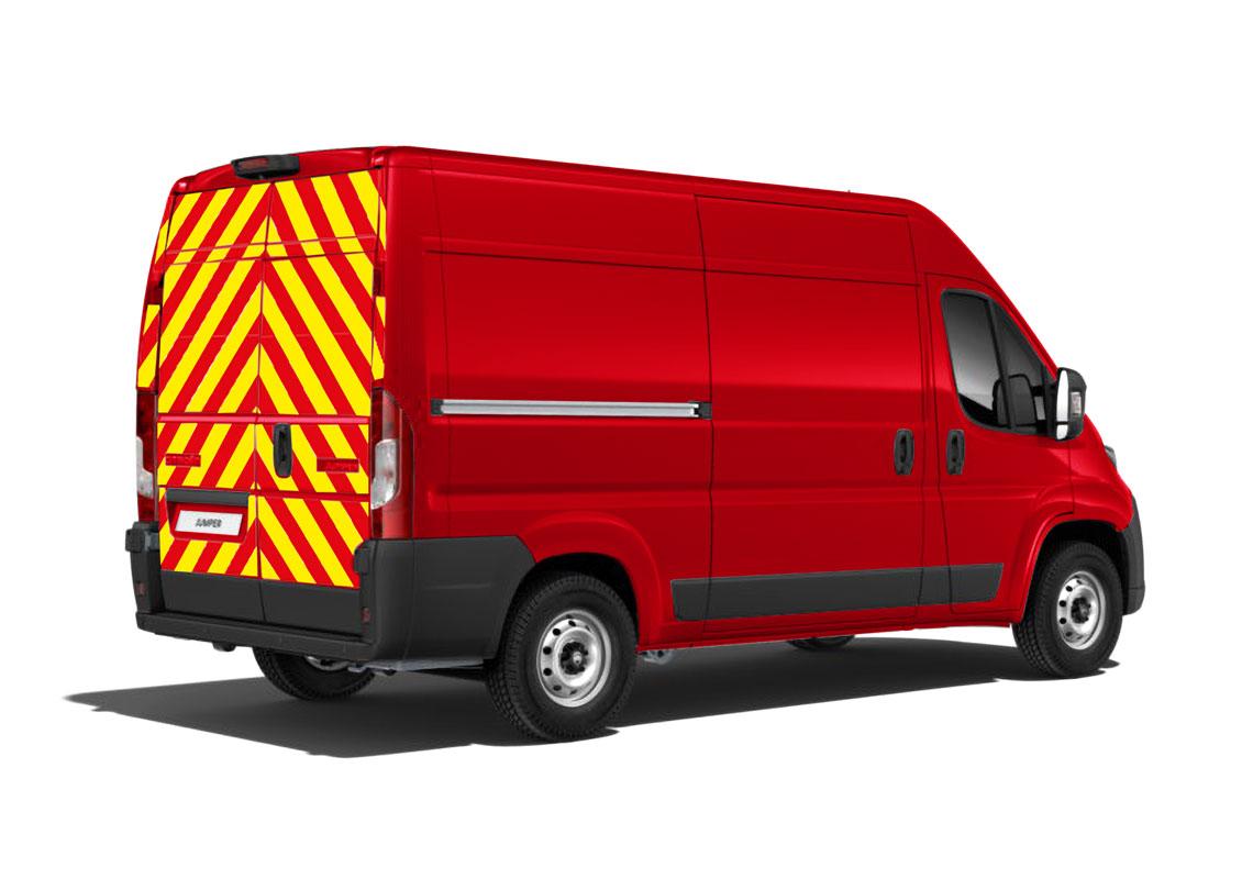 Kit de balisage prédécoupé total POMPIER AVERY CITROEN JUMPER 2024